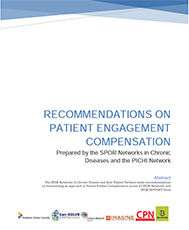 Strategy for Patient-Orientated Research: Recommendations on patient engagement compensation Thumnail
